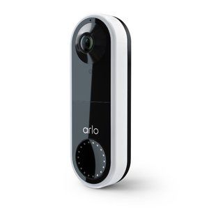 Arlo Essential Wired Video Doorbel-HD Video 180 view Camera AVD1001